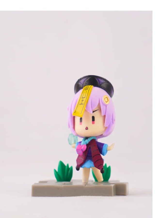 Offo Genshin Impact Anime Set of 7 Battle Field Chibbi Action Figures Limited Edition for Car Dashboard, Home Decors, Office Desk and Study Table. - Image 3